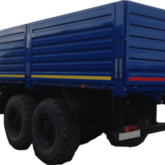 Зерновозный кузов 6200ммТехнические особенности платформы: Кузов предназначен для перевозки зерна и других сыпучих грузов Платформы: стальные, коробчатого типа. Передние борта – неподвижные глухие.